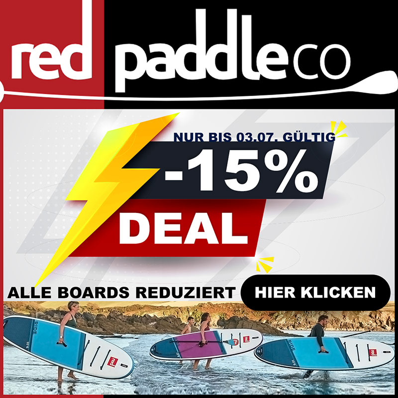 Red Paddle Deal - alles 15% reduziert - Red Paddle Rabatt Angebote